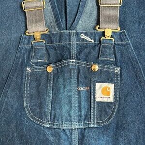 Carhartt. Denim Overalls.